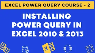 02 - Installing the Power Query Add in in Excel 2010 and 2013