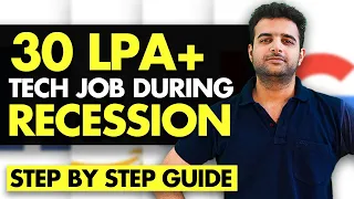 Step By Step Guide on how get a high paying Tech Job in Recession 2023
