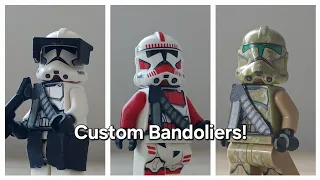 How to Make Custom Bandoliers for your Star Wars Minifigures!