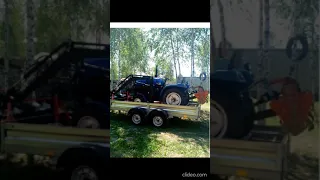 Вспашка на мини-тракторе,фреза, фронтальный погрузчик в Заокский