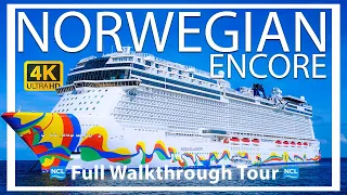Norwegian Encore | Full Walkthrough Cruise Ship Tour & Review | 4K Ultra HD | Brand New 2023 Tour