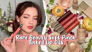 Rare Beauty Soft Pinch Tinted Lip Oils 🌸 | Spring Look | Julia Adams