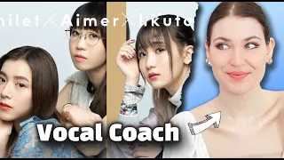 Vocal Coach Reaction to milet, Aimer, Lilas Ikuta - Omokage (produced by Vaundy) / THE FIRST TAKE