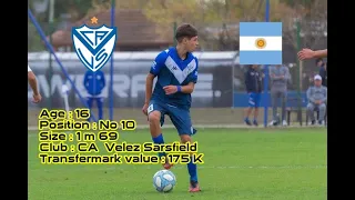 Alvaro Montoro / Velez Sarsfield / By ETF scouting