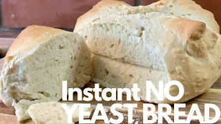 HOW to Make INSTANT NO YEAST BREAD | MILK RECIPE | HOMEMADE | SIMPLE