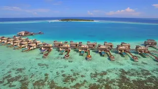 -1 Hour Of 4K Drone Footage Over The Beautiful MALDIVES w/ Relaxation Sounds!