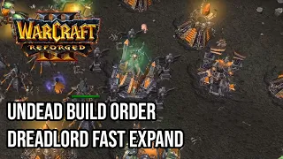 Warcraft 3 Build Orders: Undead Dreadlord Fast Expand