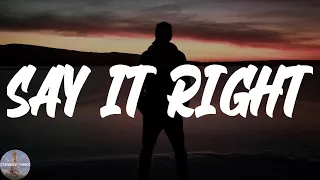 Nelly Furtado - Say It Right (Lyric Video)