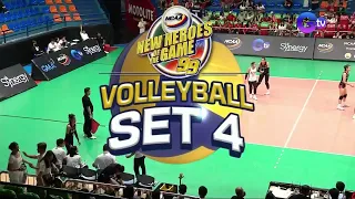 NCAA Women's Volleyball Letran vs. San Beda (Fourth Set) | NCAA Season 99