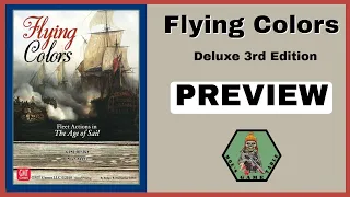 Flying Colors Deluxe Edition from GMT Games Preview