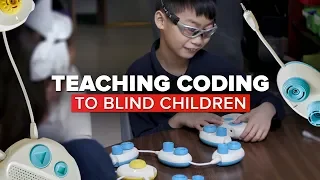 New tech teaches coding to children who are blind