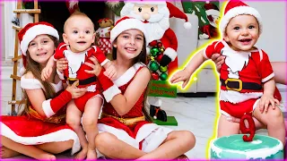 Aniversário surpresa de natal nas férias 2021 | Jéssica Godar, Laurinha E Helena e Gabriel