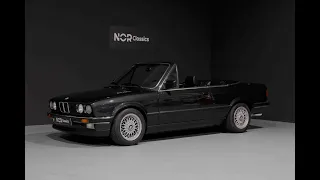 BMW E30 325i cabriolet 1986 diamantschwarz | Presentation | Test drive