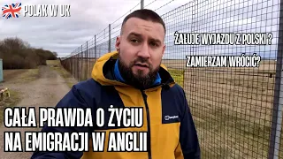 Anglia LEPSZYM krajem do życia niż POLSKA? Żałuje wyjazdu z Polski? #polacywuk