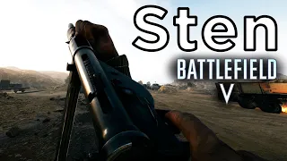 Sten SMG Gameplay | Battlefield 5 (PS5)