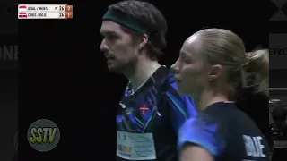 Rinov Rivaldy/Pitha Mentari vs Mathias Christiansen/ Alexandra Bøje || SF Malaysia Masters 2024