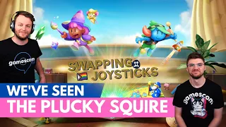 New gameplay footage of The Plucky Squire & discussion! - Gamescom 2023