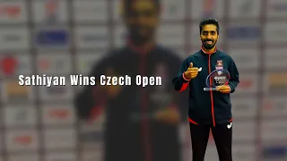 Sathiyan Wins Czech Open