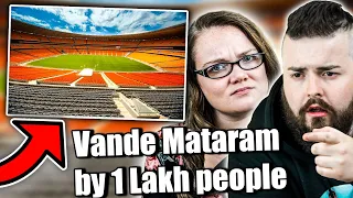 Vande Mataram by 1 Lakh people in the Narendra Modi stadium, Ahmedabad Reaction