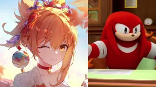 Knuckles rates Genshin girls #1