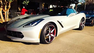 Special Edition Corvette Club Inc. - C7 Corvette Stingray on 20 inch Forgiato Rims and Tires