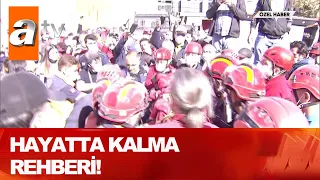 Çocuklar için depremde hayatta kalma rehberi! - Atv Haber 12 Kasım 2020