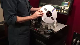 Steve Albini cutting and splicing tape