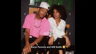 Karyn Parsons e Will Smith tão fofos