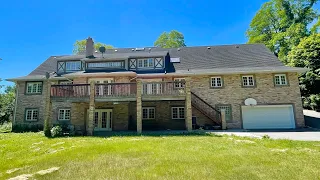 Exploring An Abandoned $7,000,000 1990’s Dream Mansion **WHY IS THIS ABANDONED?!?!**