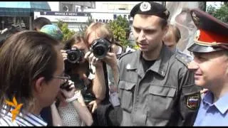 Московская монстрация разогнана полицией