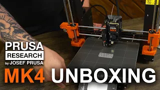 Original Prusa MK4 Unboxing by a first time Prusa Owner