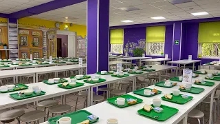 Школьный ресторан в Школе 1287