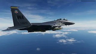 DCS F-15E Strike Eagle - Air to ground demo