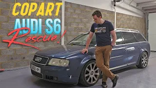 I bought a Rare Audi S6 from Copart - Cheap (Part 1)