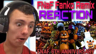 [FNAF SFM] Five Nights at Freddy's 6th Anniversary (FNAF Fanko Remix) // REACTION