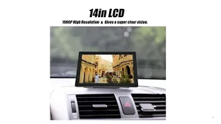 LEADSTAR D14 LED TV 14 1 inch Portable Display