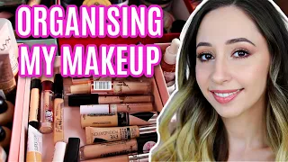 Organising My Entire Makeup Collection - Face Products (Part 1) | Vasilikis Beauty Tips