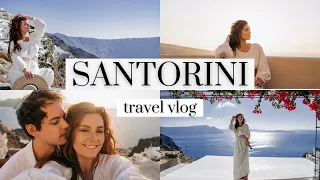 5 Days in SANTORINI, Greece! (our hotel didn't have our reservation!!) | Travel Vlog