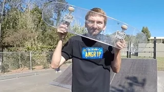 Bulletproof Glass Skateboard