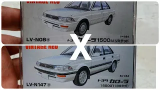 TLVN Corolla SE Limited and 1600GT: White vs White