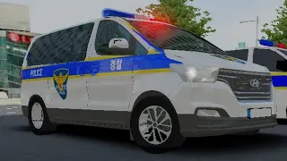 [3D운전게임]그랜드 스타렉스 H-1 경찰 도색 배포