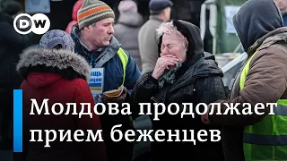 Украинские беженцы в Молдове: страна не справляется с притоком людей