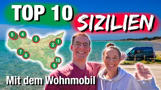 TOP 10 - HIGHLIGHTS SIZILIEN 😍 | ITALIEN mit Wohnmobil 🇮🇹 | Travel Guide | Tipps & Empfehlungen | 4K