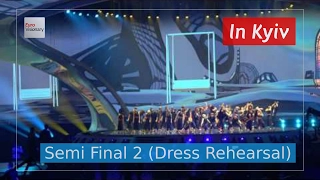 #Eurovision 2017: Semi Final 2 Interval Act - Apache Crew - Dress Rehearsal (Live in 4K)