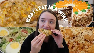 I WENT VEGETARIAN FOR A WEEK | WHAT I EAT IN A WEEK