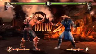 Mortal Kombat 9: How to Beat Shao Kahn in Story Mode(End Game, No Spoilers) w/Raiden