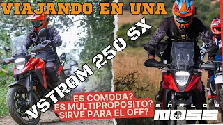 VSTROM 250 SX PRUEBA EN OFFROAD Y PAVIMENTO - En Ruta de los nevados Murillo Colombia