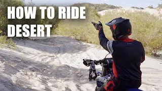 How to Race a Dirtbike in the Desert