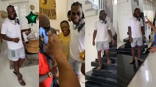 Burna Boy’s Mother Organised A Surprise Birthday For Him As He Clocks 29