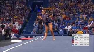 Christina Desiderio Floor LSU SEC Championships 2019 9.850